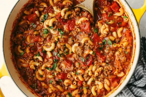 American Goulash Recipe The Chew: A Hearty One-Pot Meal - Naznin's Kitchen