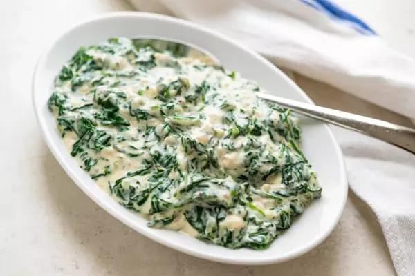 The Palm Creamed Spinach Recipe
