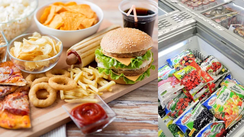 Fast Food VS Frozen Food